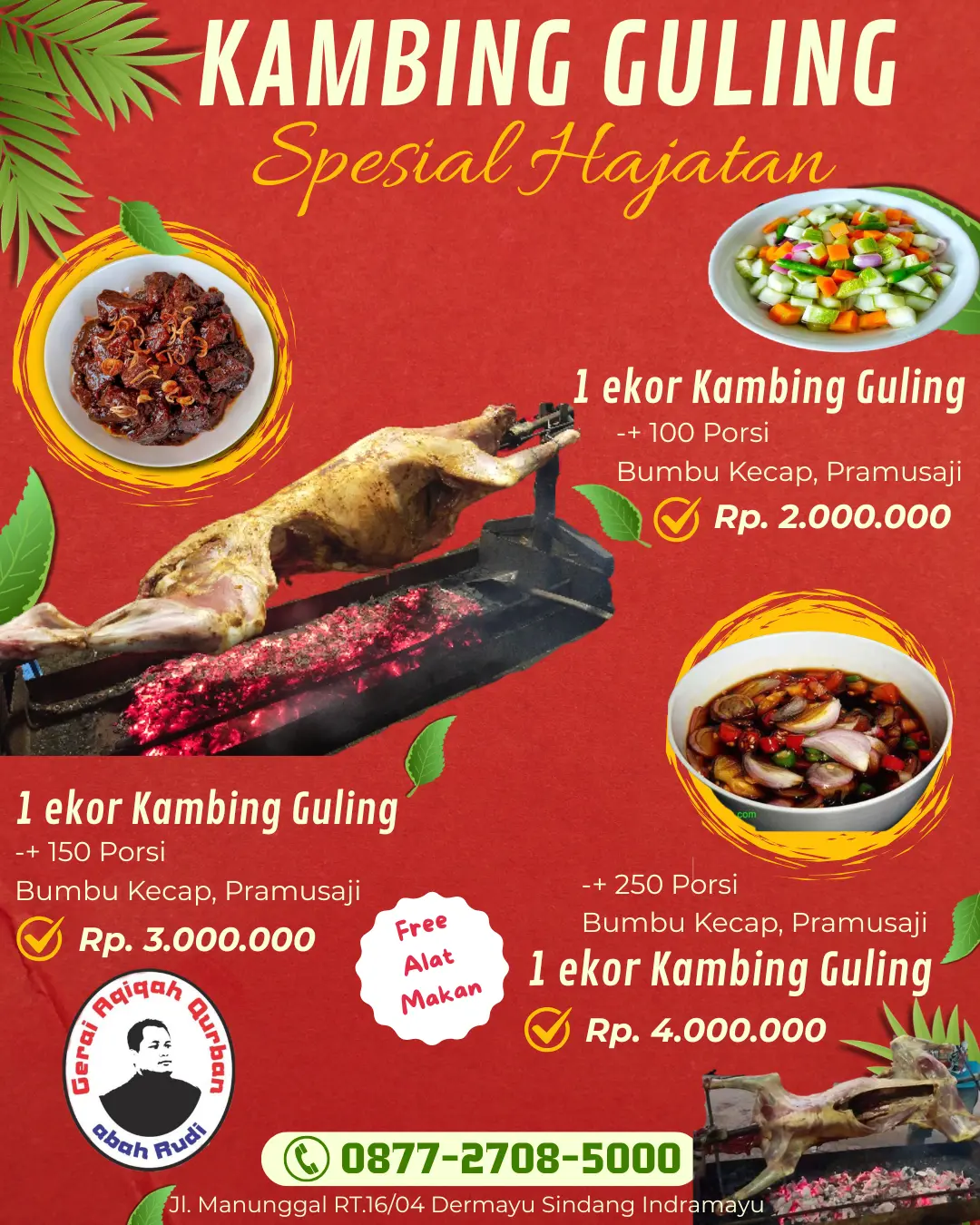 Kambing Guling spesial Hajatan