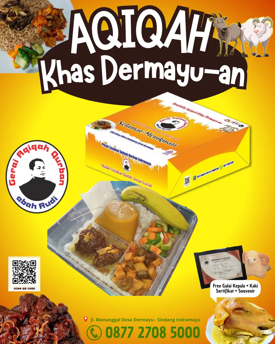Aqiqah Khas Dermayuan 1 ekor DoKa Betina