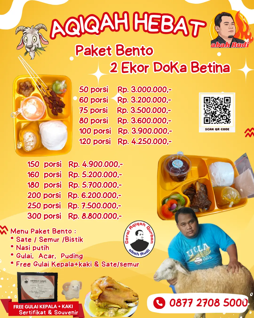 Paket Bento 2 Ekor DoKa Betina